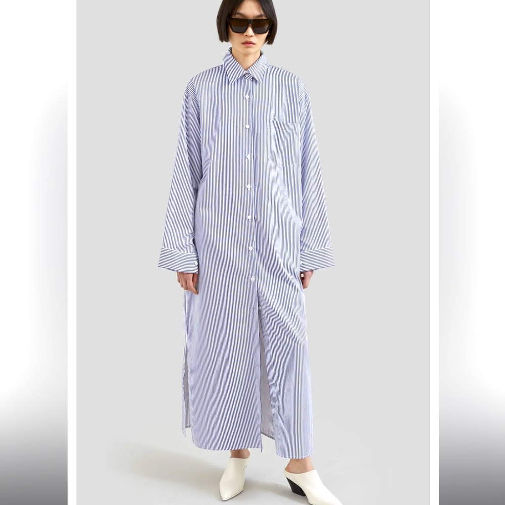 The Frankie Shop CALA shirt dress xs/s